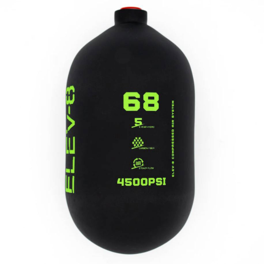 ELEV-8 Products Carbon Fiber HPA 68ci/4500psi Tank - Matte