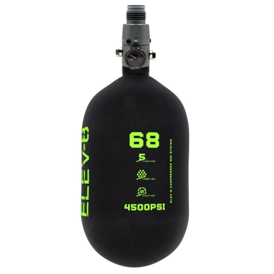 ELEV-8 Products Carbon Fiber HPA 68ci/4500psi Tank - Matte