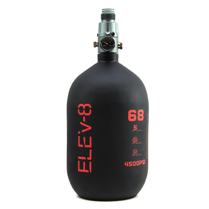 ELEV-8 Products Carbon Fiber HPA 68ci/4500psi Tank - Matte