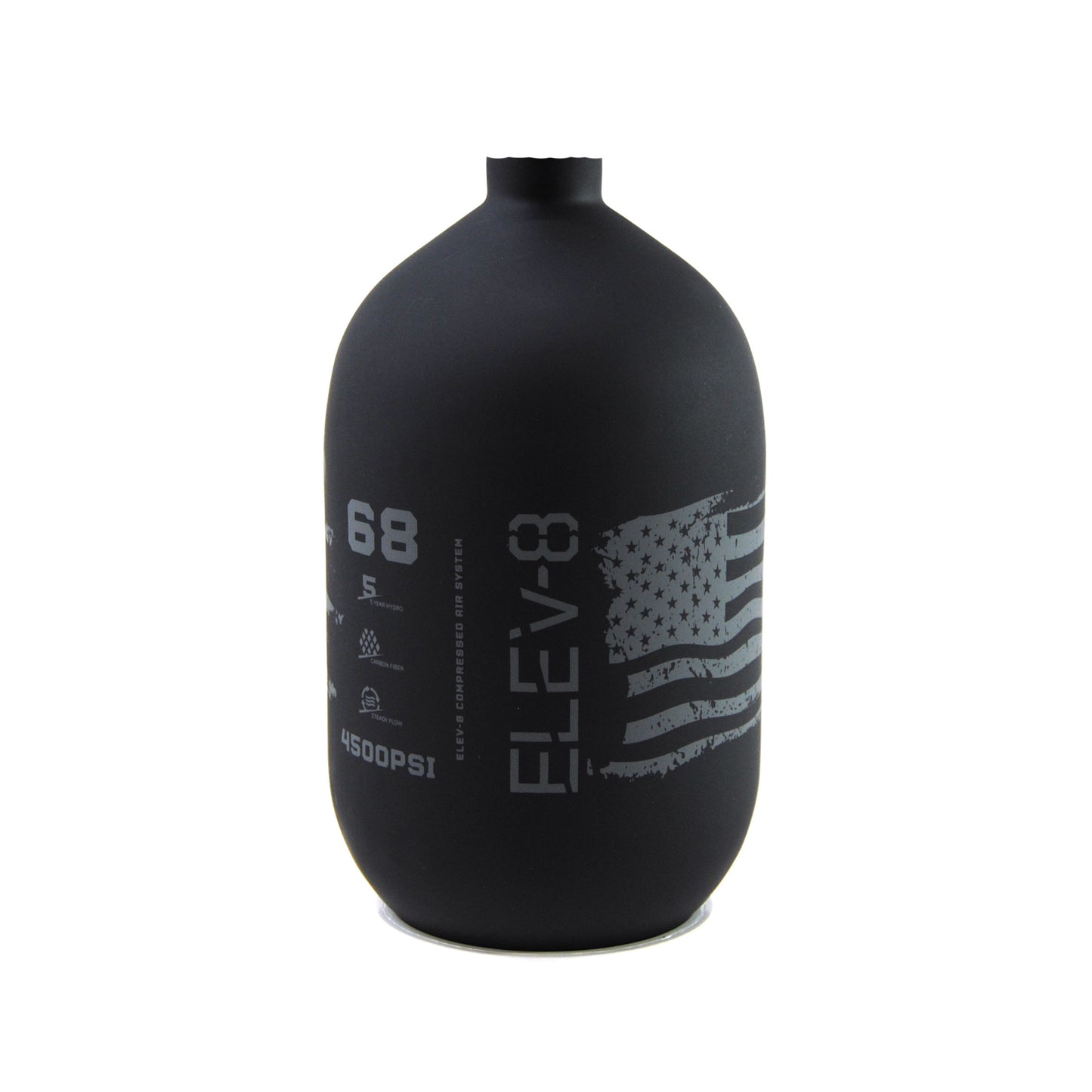 ELEV-8 Products Carbon Fiber HPA 68ci/4500psi Tank - Matte