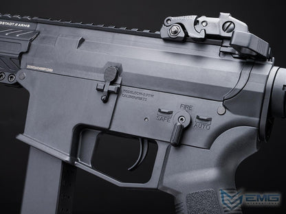 EMG x Angstadt Arms UDP-9 Pistol Caliber Carbine AEG with Battery and Charger - Black - 7.5"