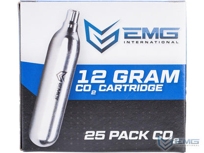 EMG 12 Gram CO2 Cartridge for Airsoft and Air Gun - Pack of 25
