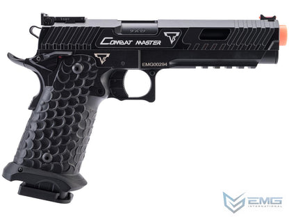 EMG TTI Licensed 2011 Combat Master Full Auto Select Fire Airsoft AEP Pistol with MOSFET Gearbox