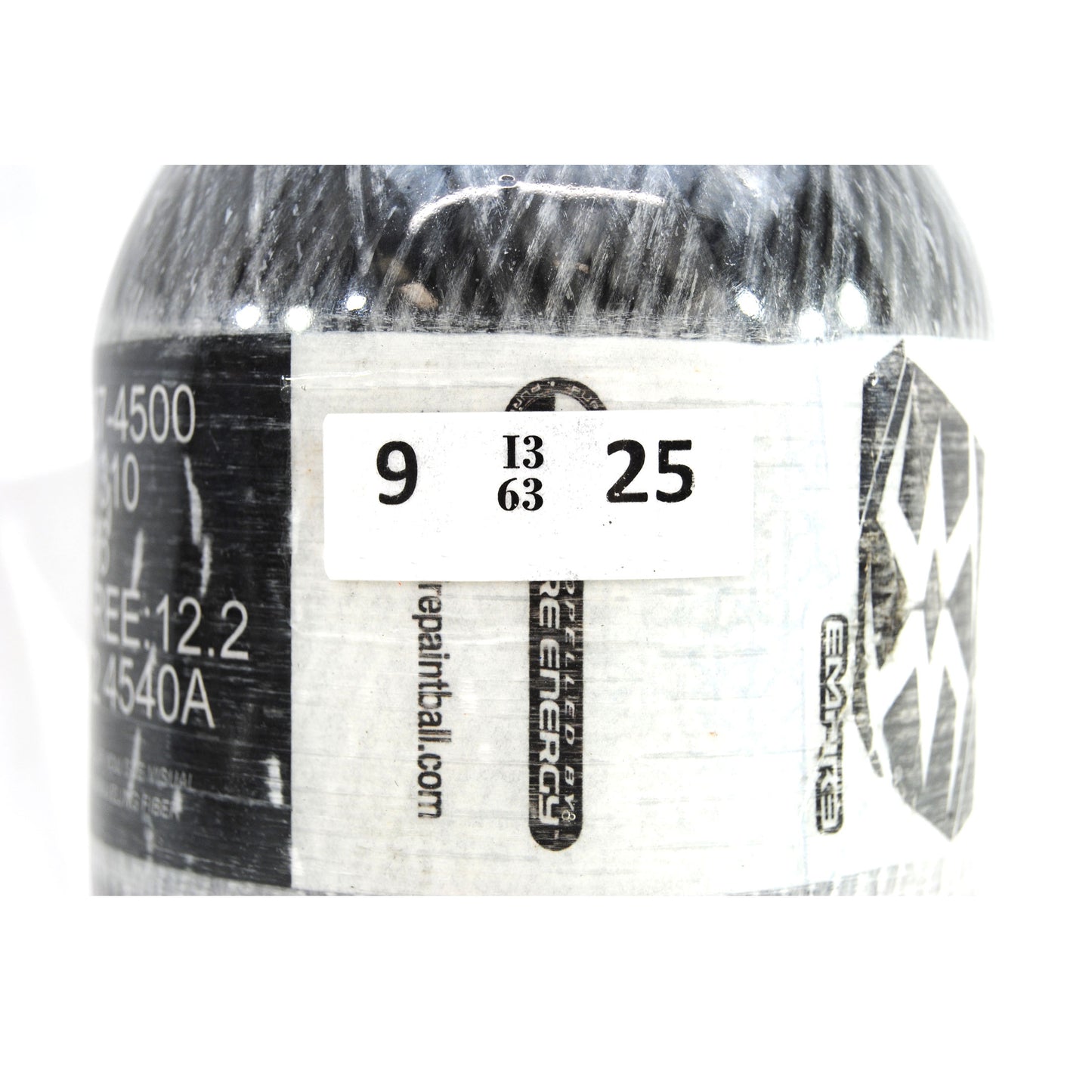 Used Empire 48ci/4500psi Tank - Grey