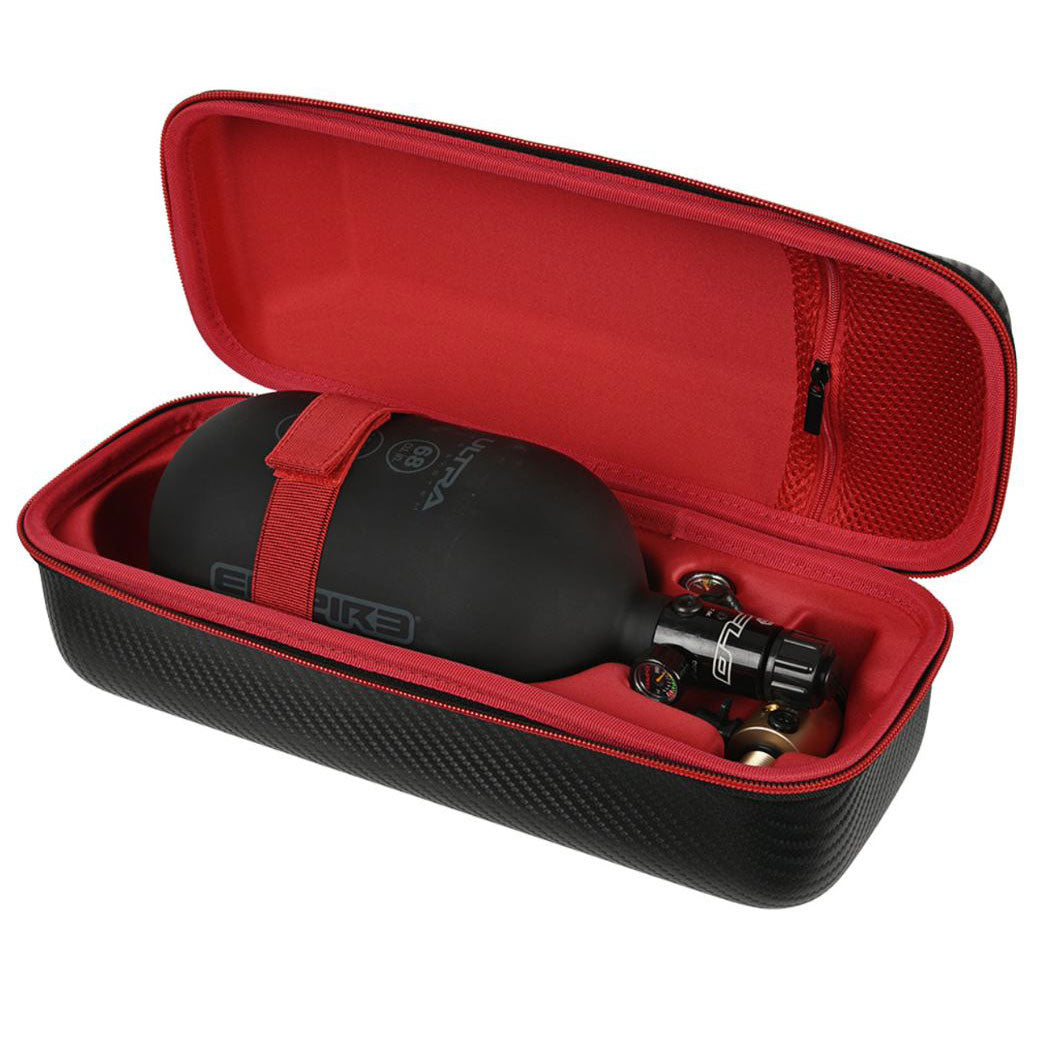 Empire Flo Tank & Regulator Case - Black/Red