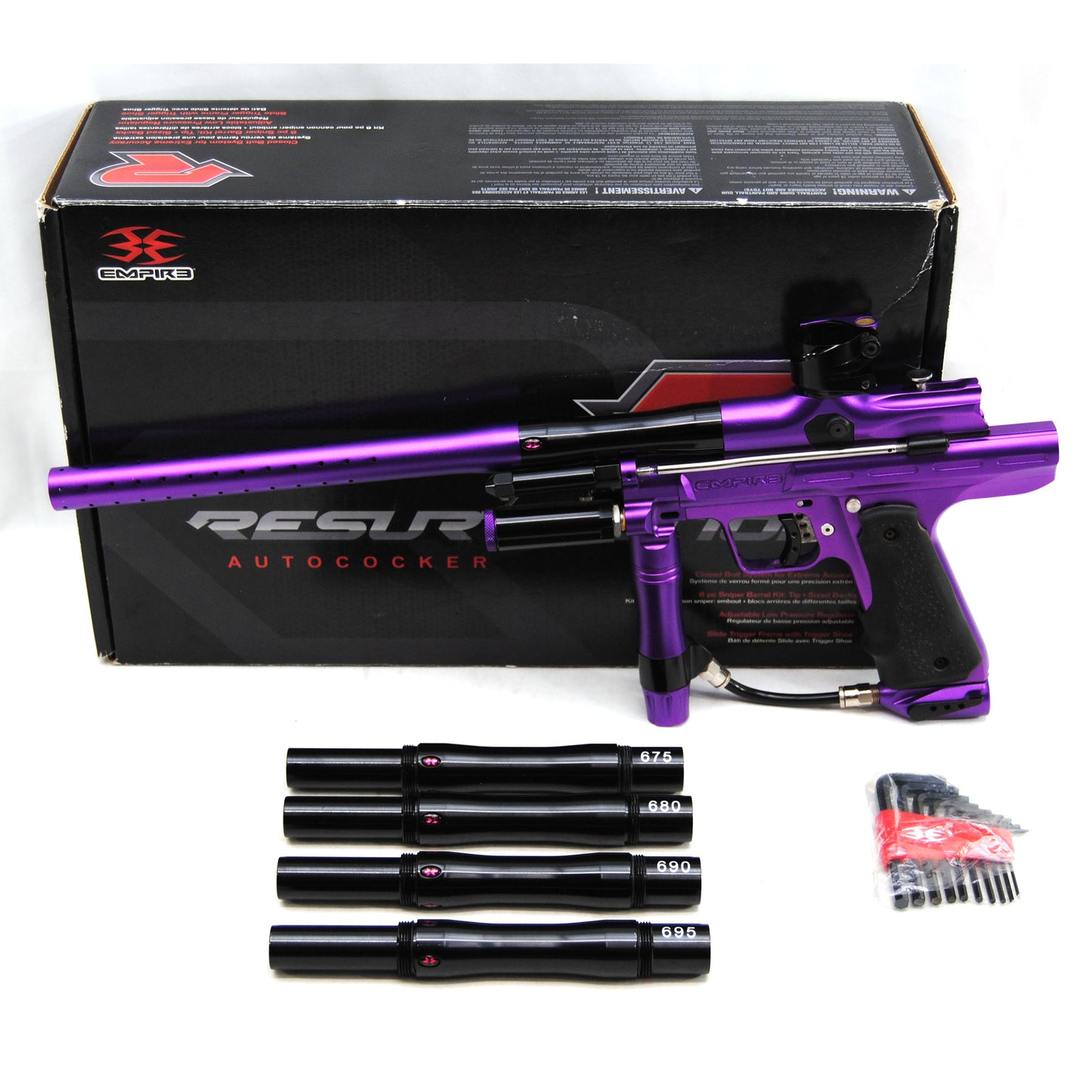 Used Empire Resurrection Autococker - Purple/Black