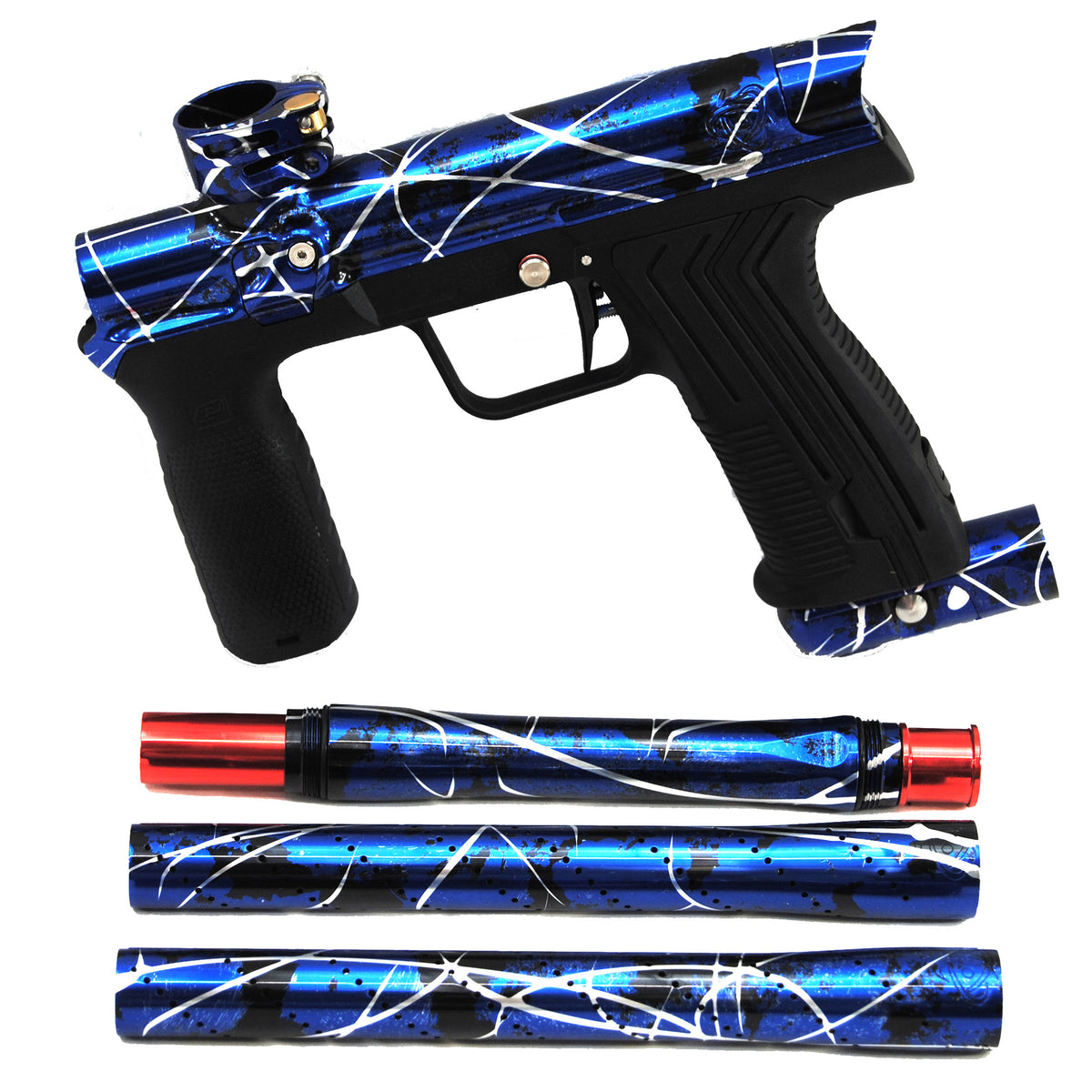 Planet Eclipse ETHA3M w/ Inception Designs FLE3 Body Kit - Blue Lightning Splash