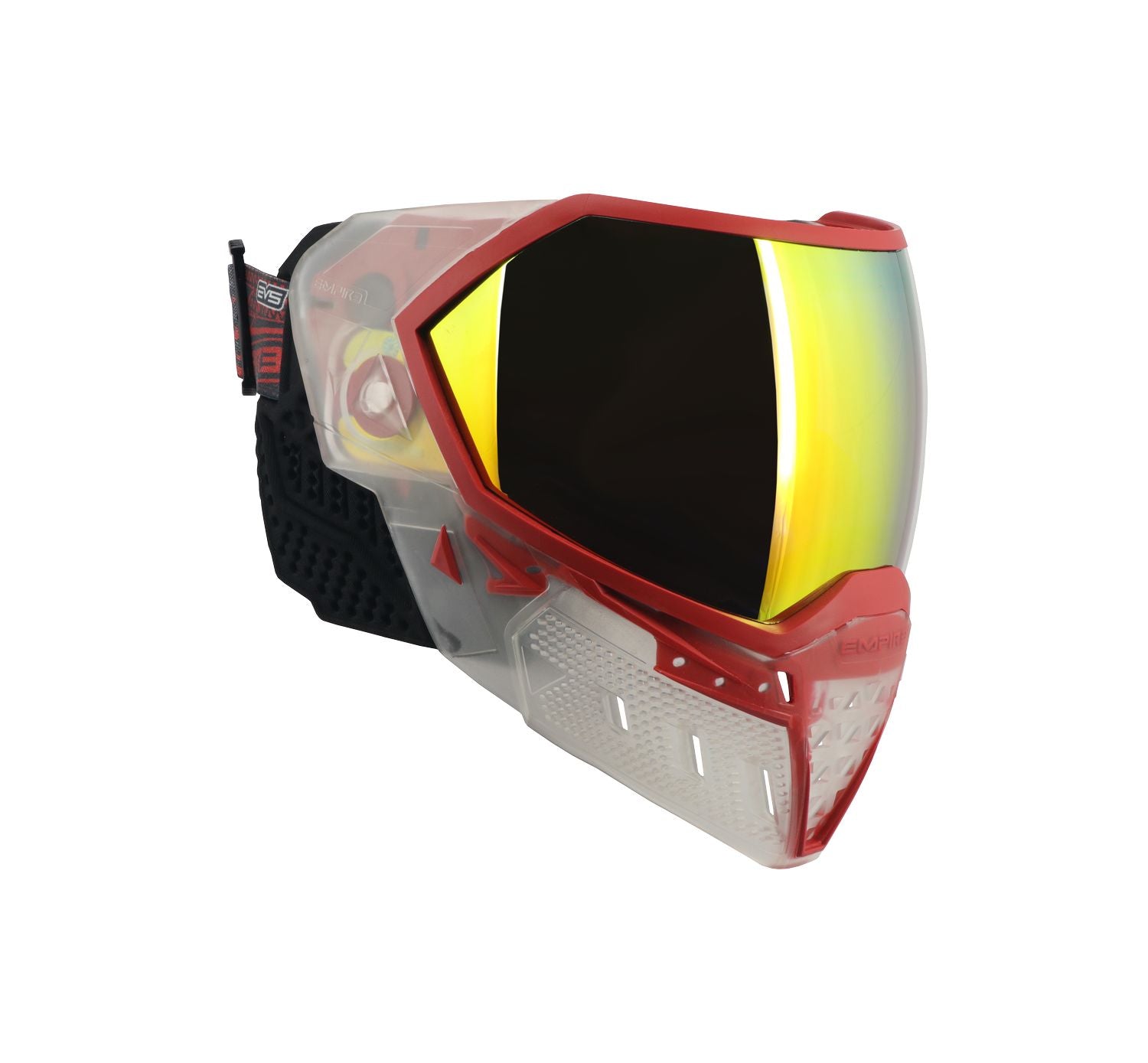 Empire EVS Enhanced Vision System Goggle - Crystal Series - Clear/Red