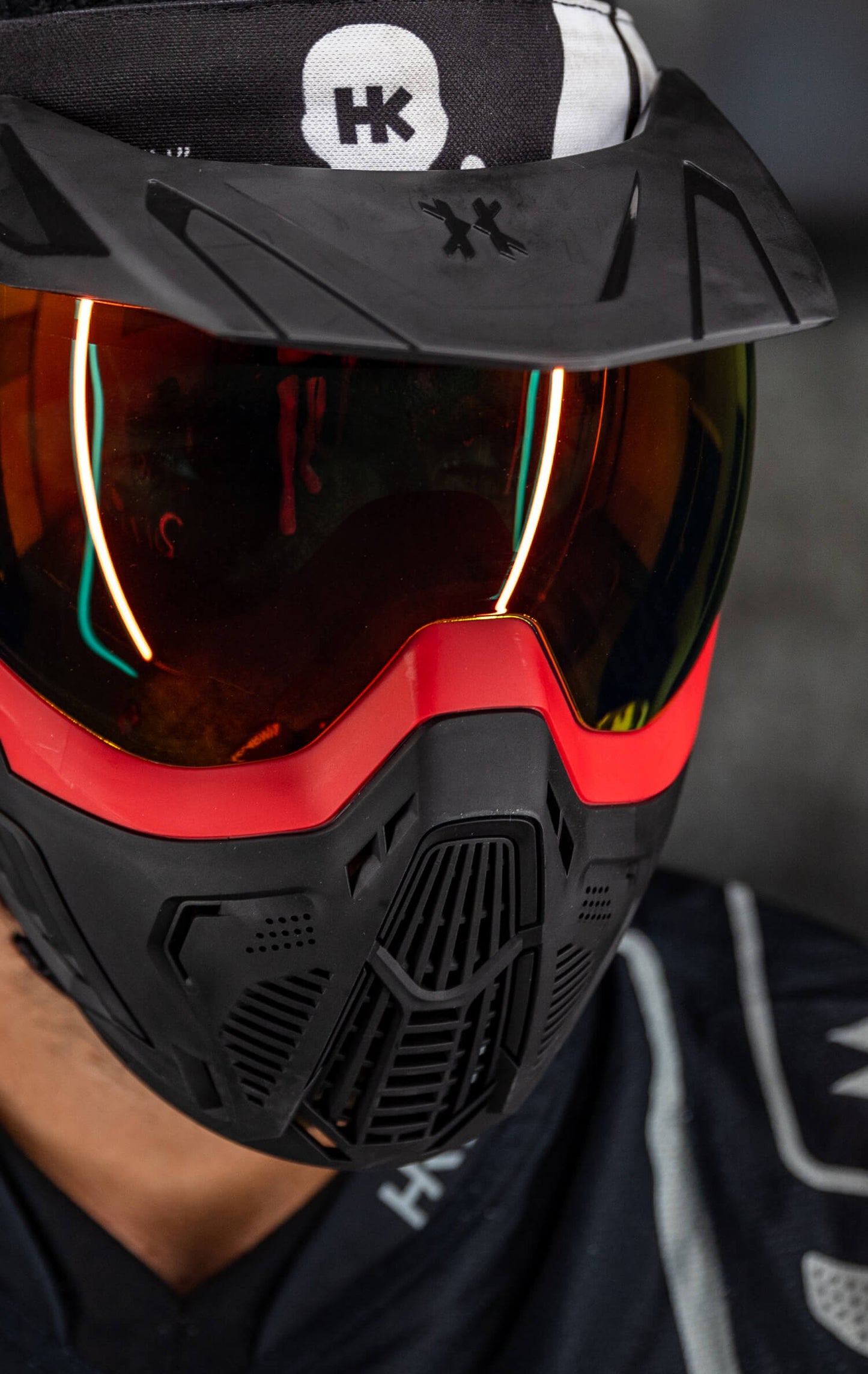 SLR Goggle - Flare (Red/Black) Scorch Lens