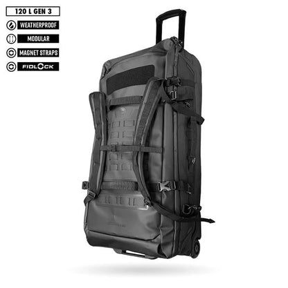 Infamous FNDN Modular Weatherproof Rolling Gear Bag 120L XL Gen3