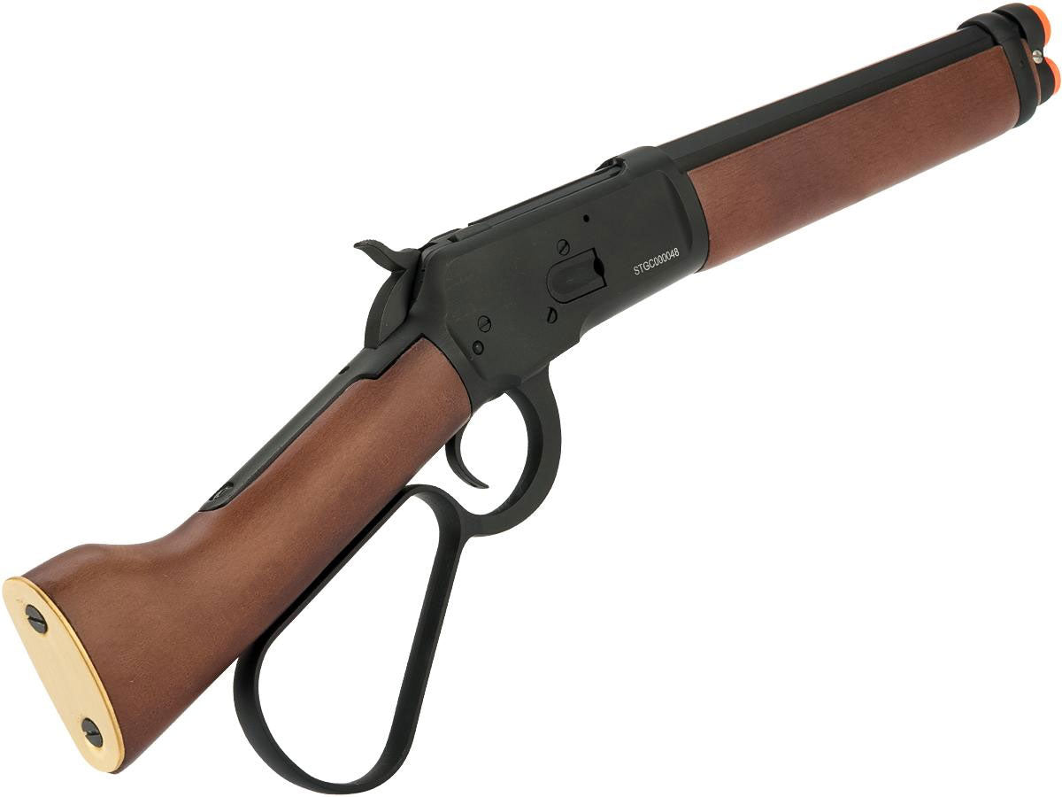 A&K M1873 "Mares Leg" Lever Action Airsoft Gas Rifle - Black