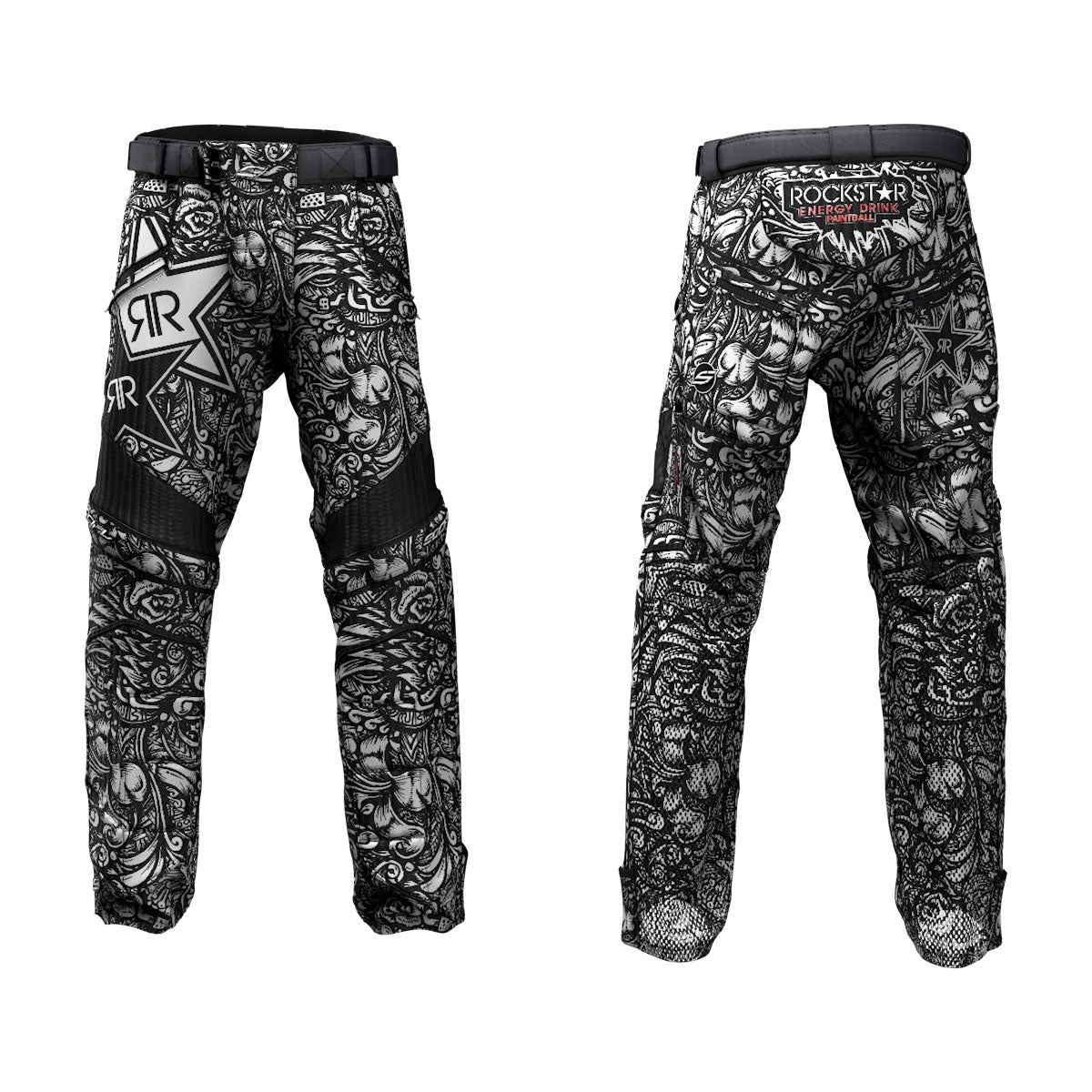 Social Paintball Grit V3 Pants - Rockstar Energy