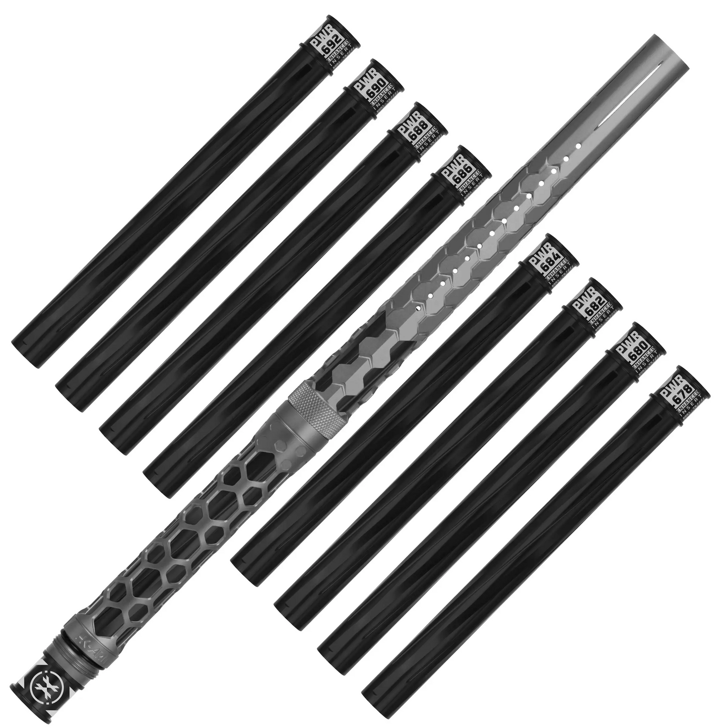 HK Army Hex PWR Autococker Threaded Barrel Kit w/ Black Inserts