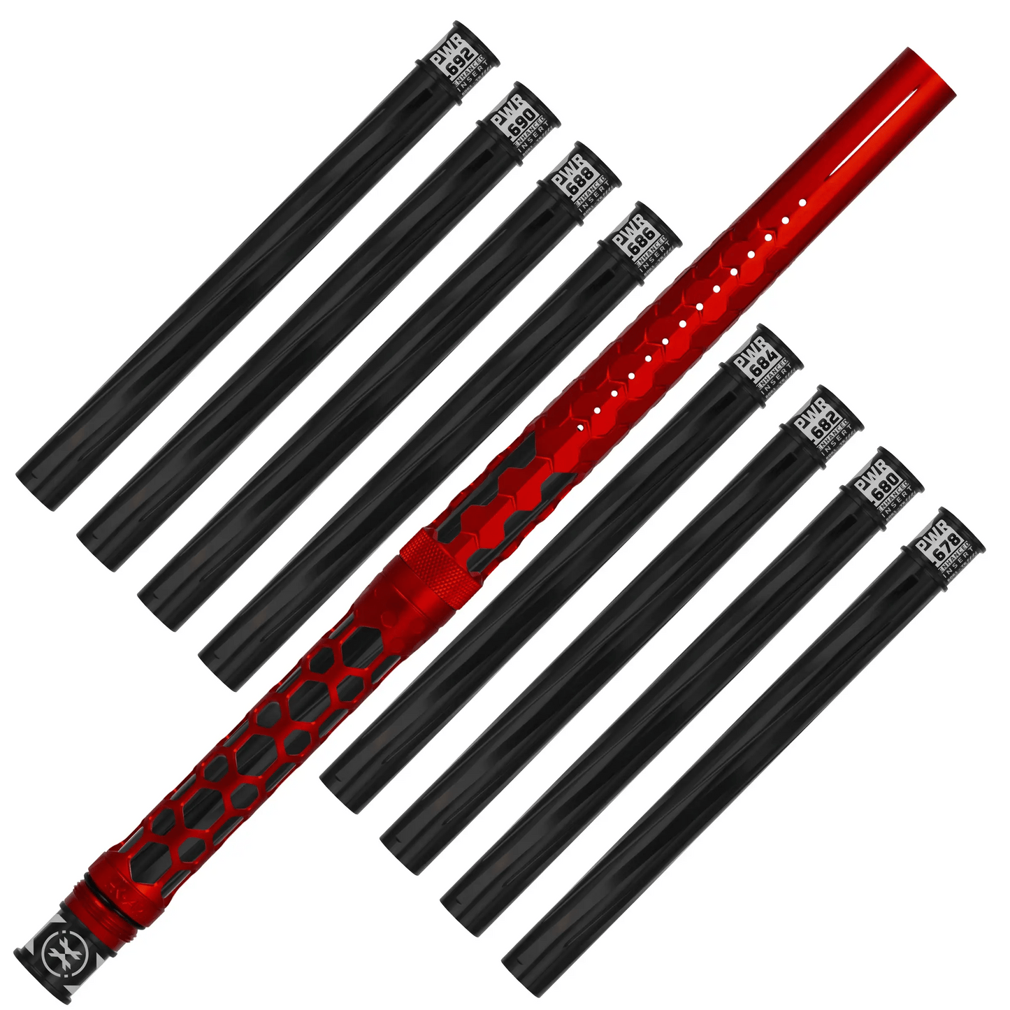 HK Army Hex PWR Autococker Threaded Barrel Kit w/ Black Inserts