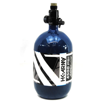 Used HK Army Aerolite Compressed Air 68ci/4500psi Tank - Dark Blue
