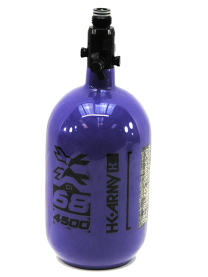 Used HK Army 68ci/4500psi Compressed Air Tank - Purple