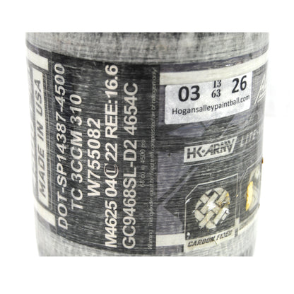 Used HK Army 68ci/4500psi Aerolite Air Tank - Grey