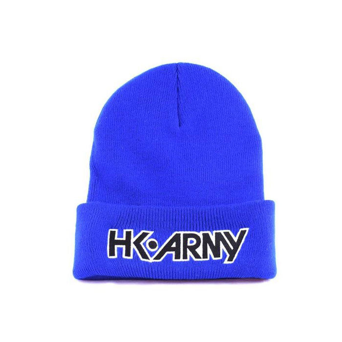 HK Army Typeface Beanie - Blue