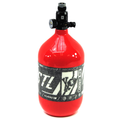 Used HK Army HSTL Compressed Air 68ci/4500psi Tank - Red