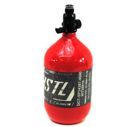 Used HK Army HSTL Compressed Air 68ci/4500psi Tank - Red