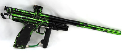 Used Inception Designs FLE Mini Autococker - Green Splash