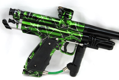 Used Inception Designs FLE Mini Autococker - Green Splash