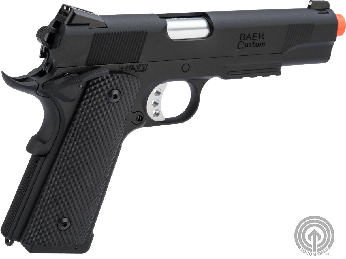 SOCOM Gear Les Baer Licensed Ultimate Recon 1911 Airsoft CO2 GBB Pistol by KJW - Diamond Grip