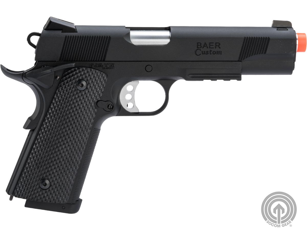 SOCOM Gear Les Baer Licensed Ultimate Recon 1911 Airsoft CO2 GBB Pistol by KJW - Diamond Grip