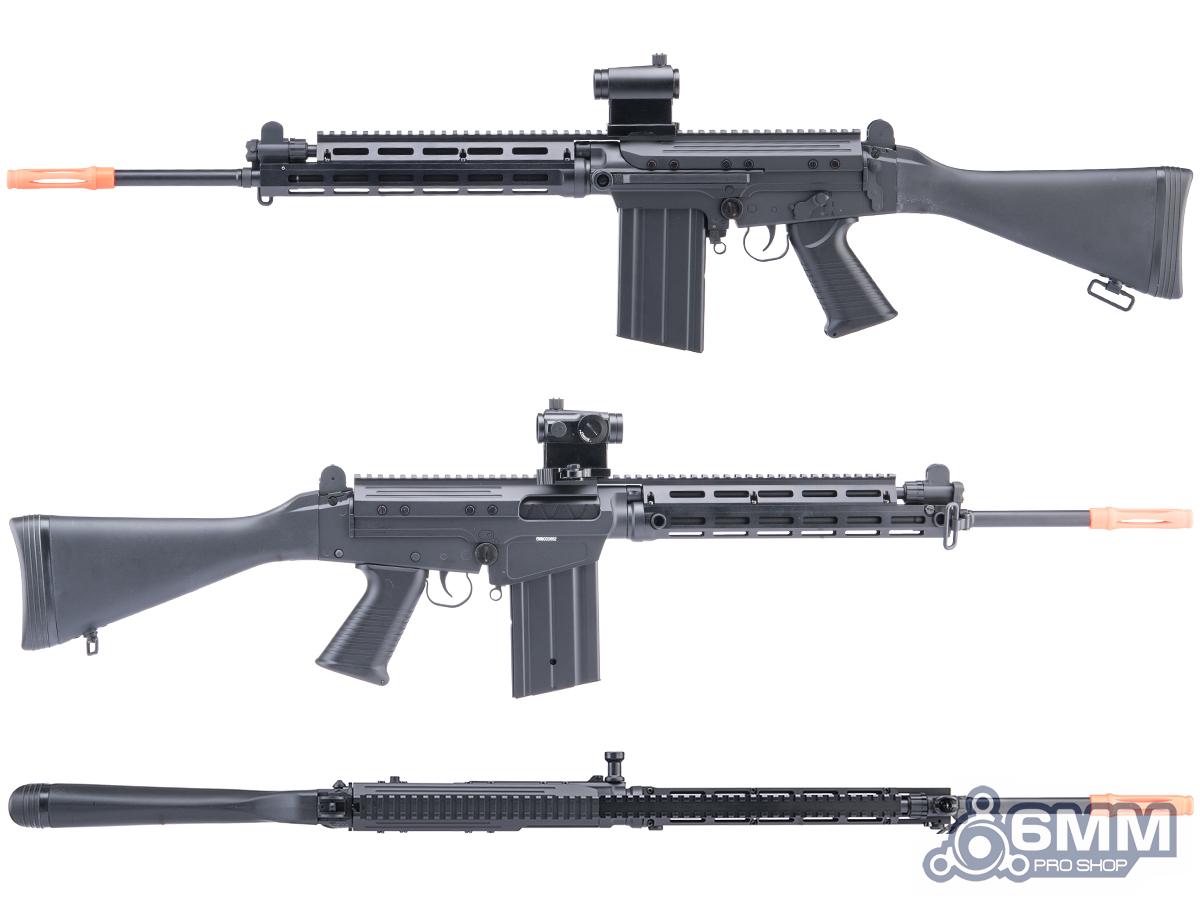 6mmProShop FAL Carbine Airsoft AEG w/ M-LOK Handguard - Rifle Barrel - – PB  Sports LLC