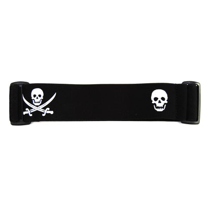 JT Proflex Limited Edition Woven Goggle Strap - Jolly Roger