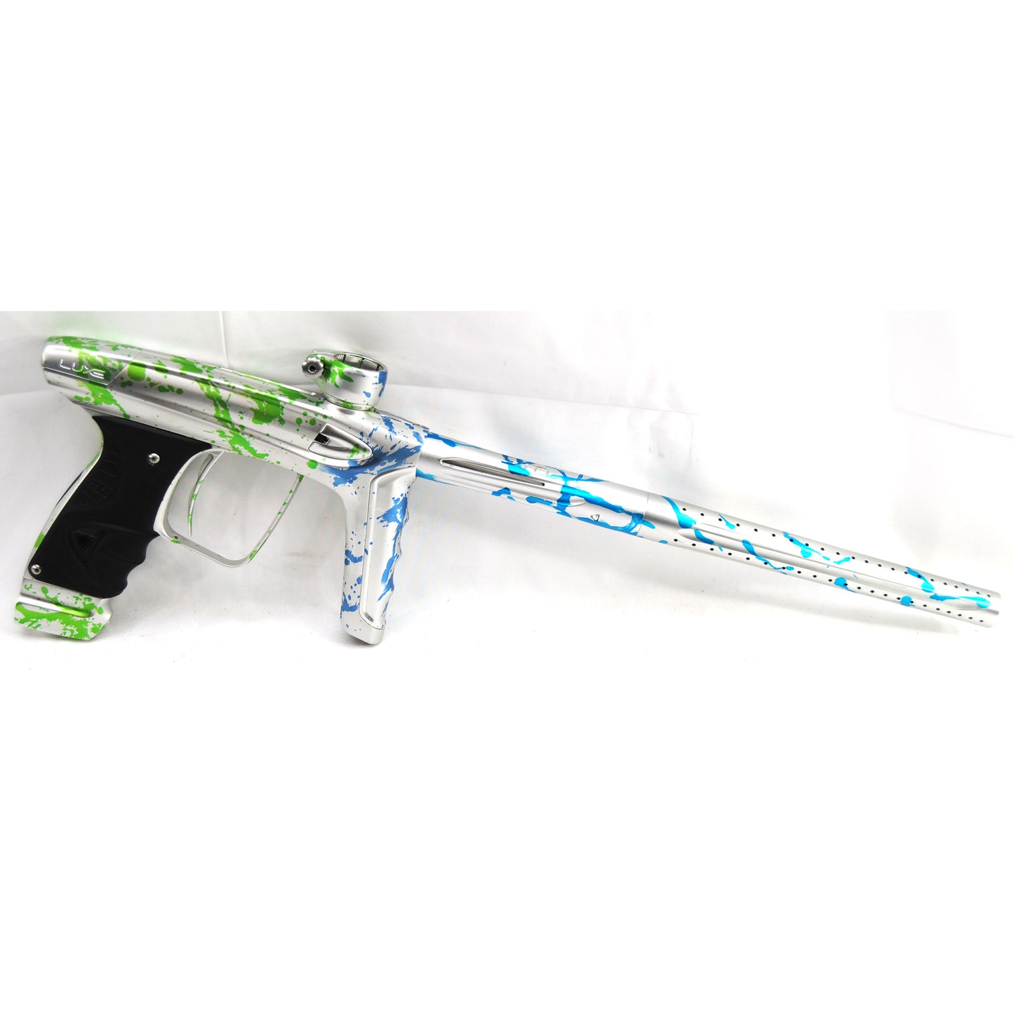Used DLX Luxe ICE 1 of 15 - Dust White w/ Green/Blue Splash