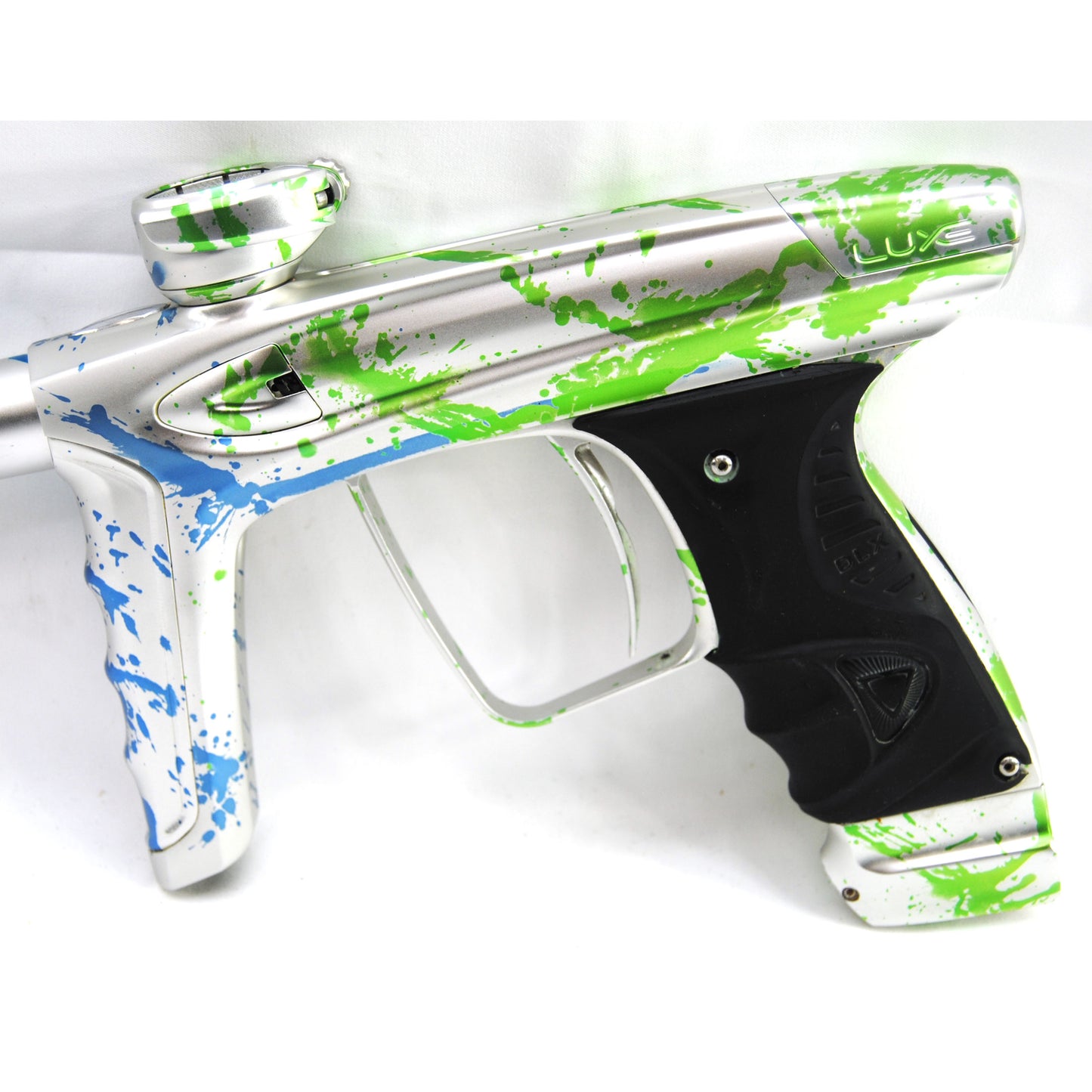 Used DLX Luxe ICE 1 of 15 - Dust White w/ Green/Blue Splash