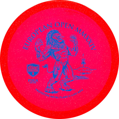 Discmania Metal Flake C-Line MD4 Midrange Disc - 2024 European Open Stamp