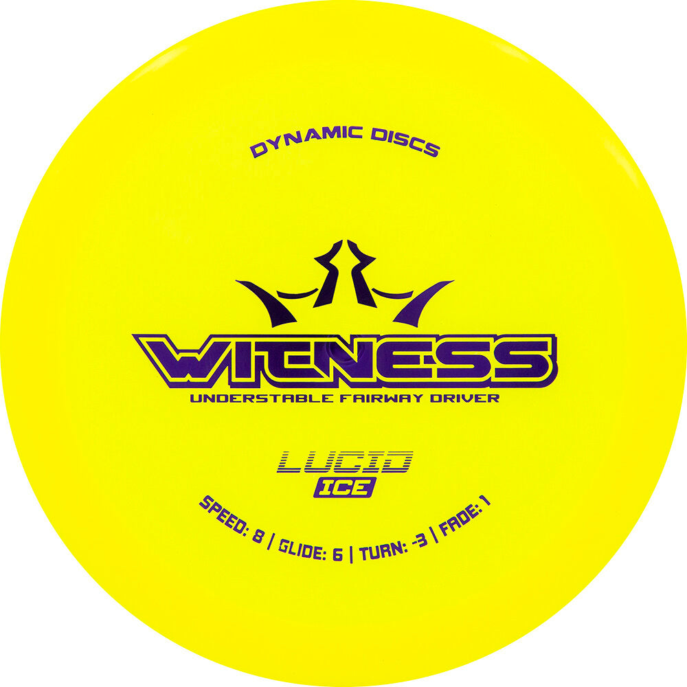 Dynamic Discs Lucid Ice Witness Disc – PB Sports LLC