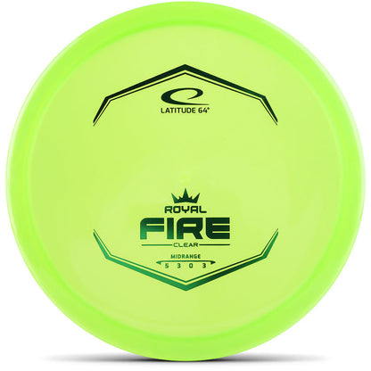 Latitude 64 Royal Clear Fire Disc
