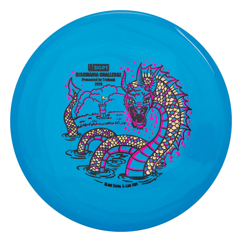 Discmania Glow Swirl S-Line MD1 Disc - Discmania Challenge