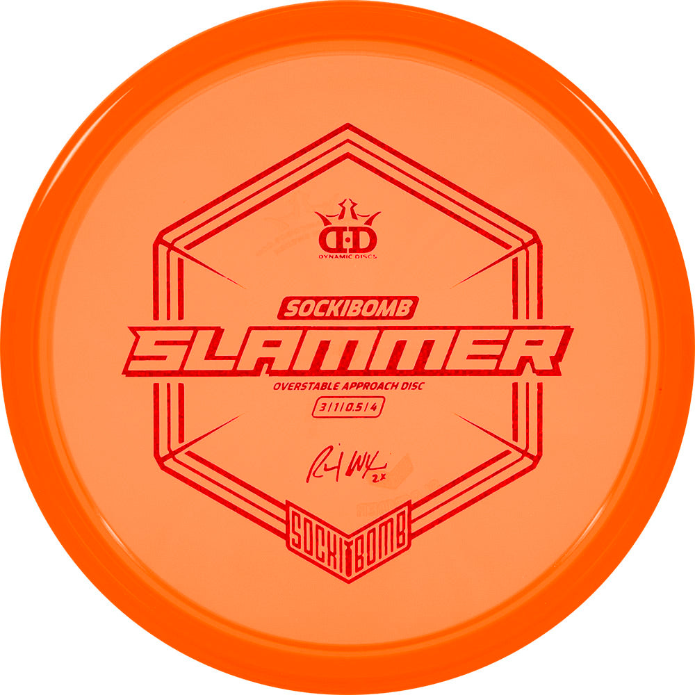 Dynamic Discs Lucid Ice Sockibomb Slammer Ricky Wysocki 2023