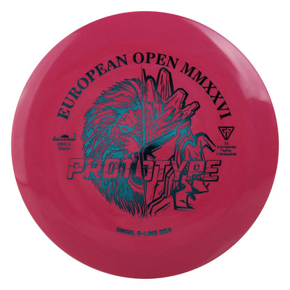 Discmania Prototype Swirl S-Line DD4 Disc - European Open 2026 Stamp