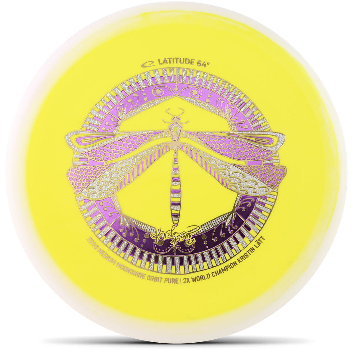 Latitude 64 Zero Medium Moonshine Orbit Pure Disc - Kristin Tattar 2026 Stamp