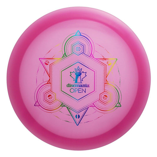 Discmania Glow C-Line FD3 Disc - Discmania Open Stamp