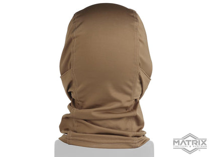 Matrix Knight Balaclava Headgear w/ Mesh Mouth Protector (Color: Tan