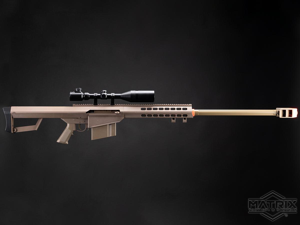 Matrix Barrett Licensed M82A1 Bolt Action Airsoft Sniper Rifle