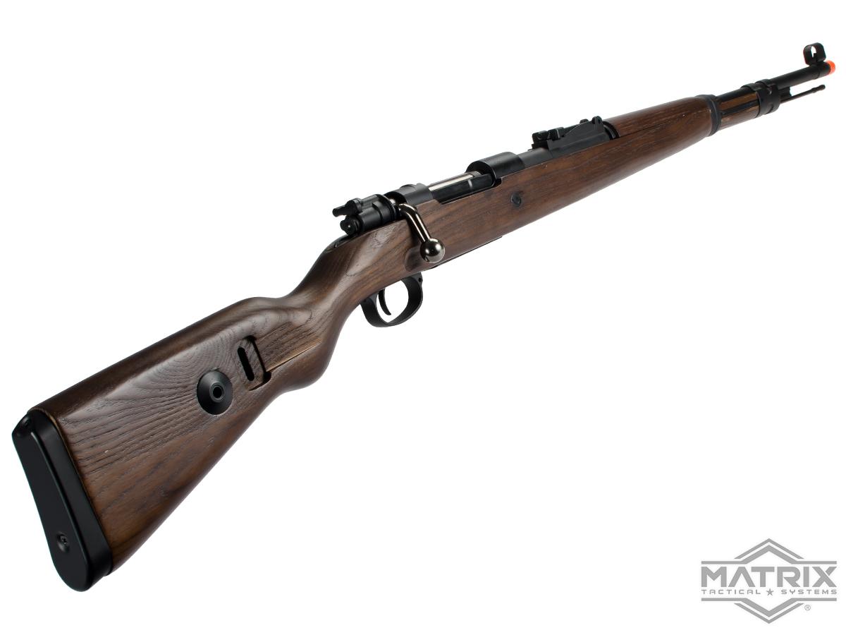 Matrix KAR 98K Bolt Action Spring Powered Airsoft Rifle by S&T