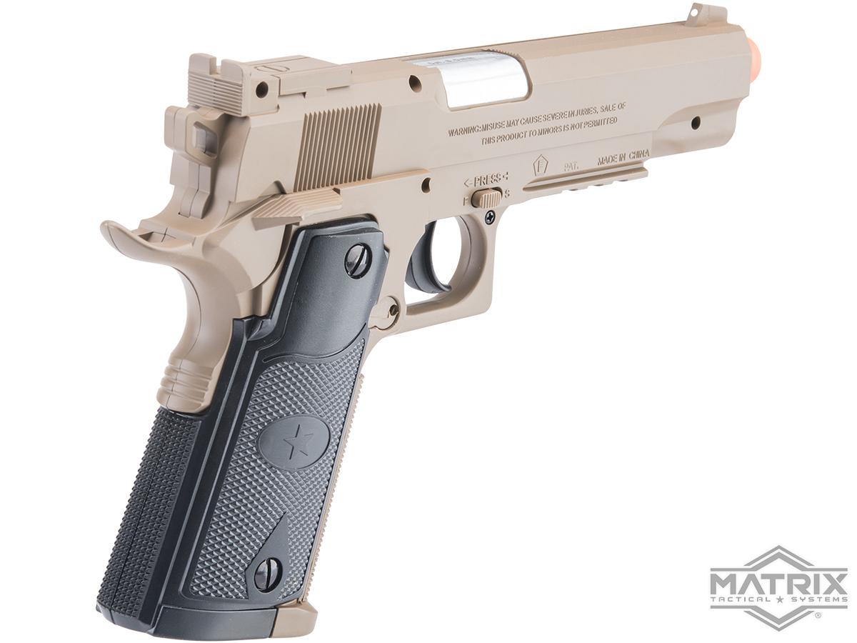 Matrix Predator 1911 Non-Blowback CO2 Airsoft Pistol - Storm