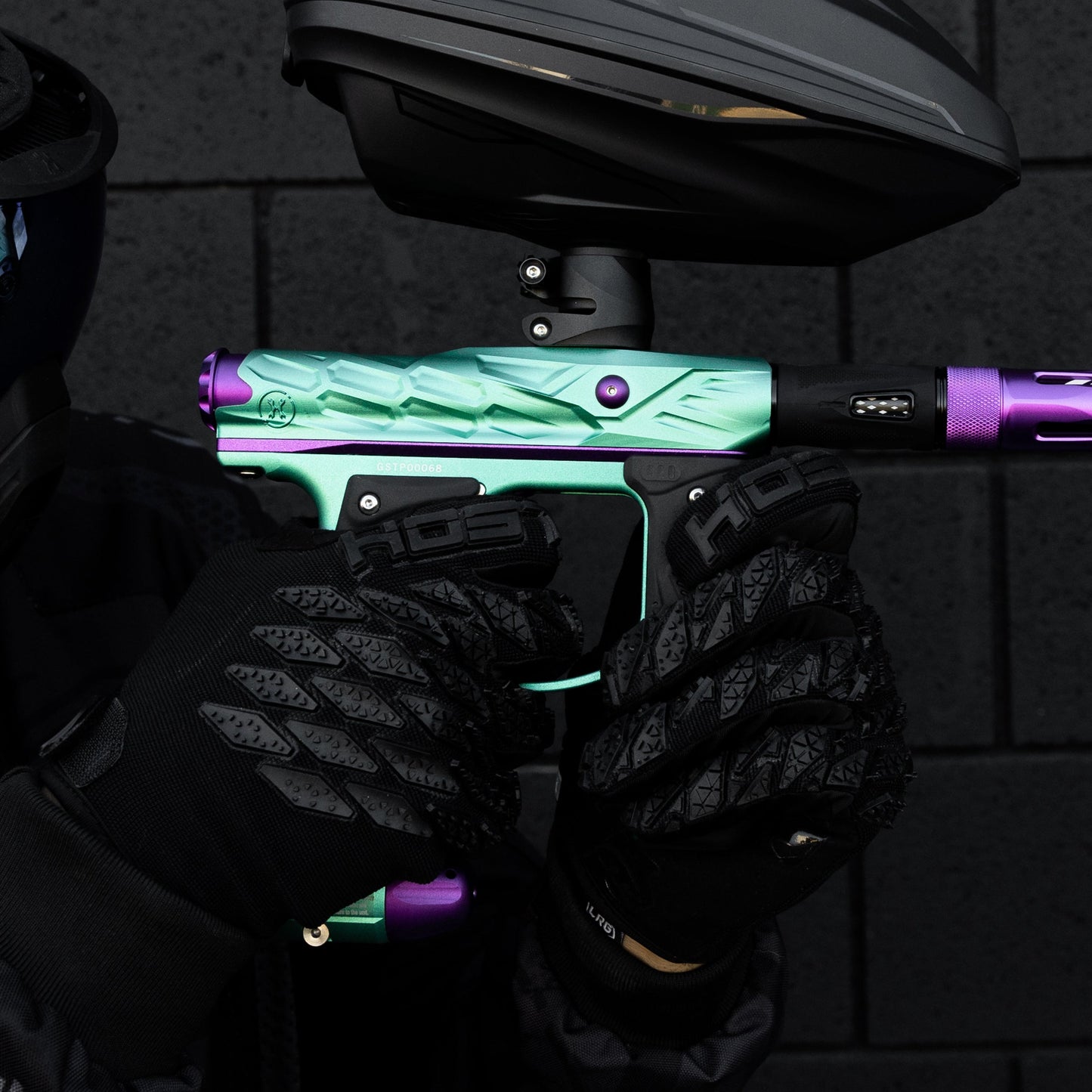 HK Hive Mini GS w/ LAZR Barrel - Teal/Purple