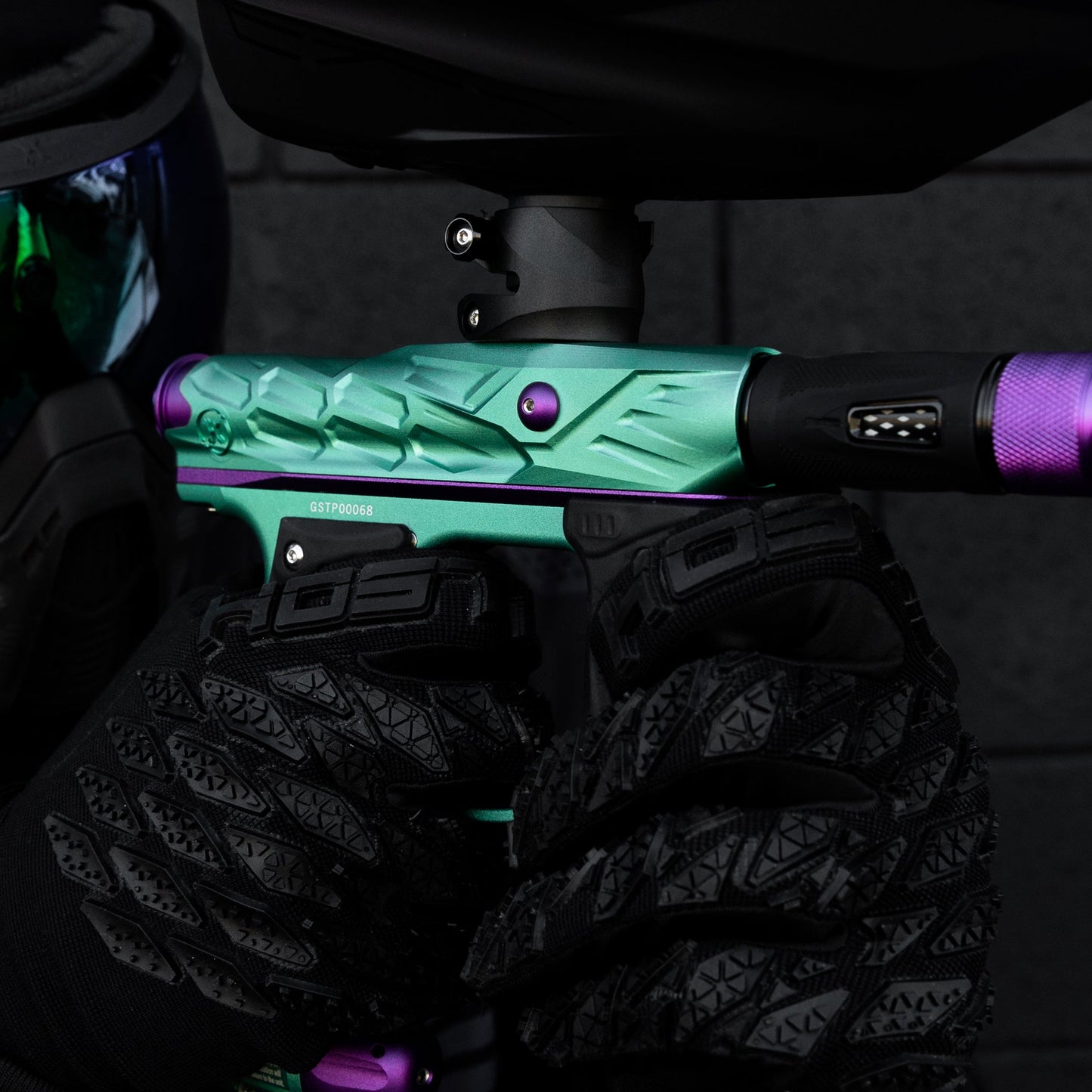 HK Hive Mini GS w/ LAZR Barrel - Teal/Purple