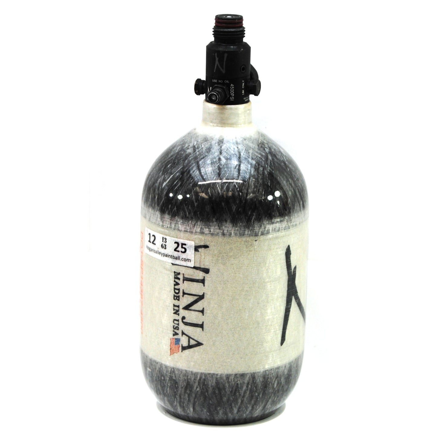 Used Ninja 68ci/4500psi Compressed Air Tank - Grey