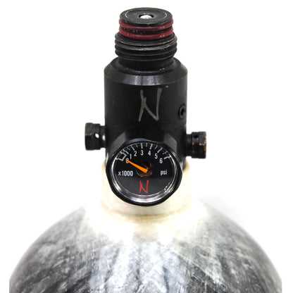 Used Ninja 68ci/4500psi Compressed Air Tank - Grey