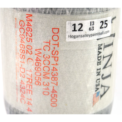 Used Ninja 68ci/4500psi Compressed Air Tank - Grey