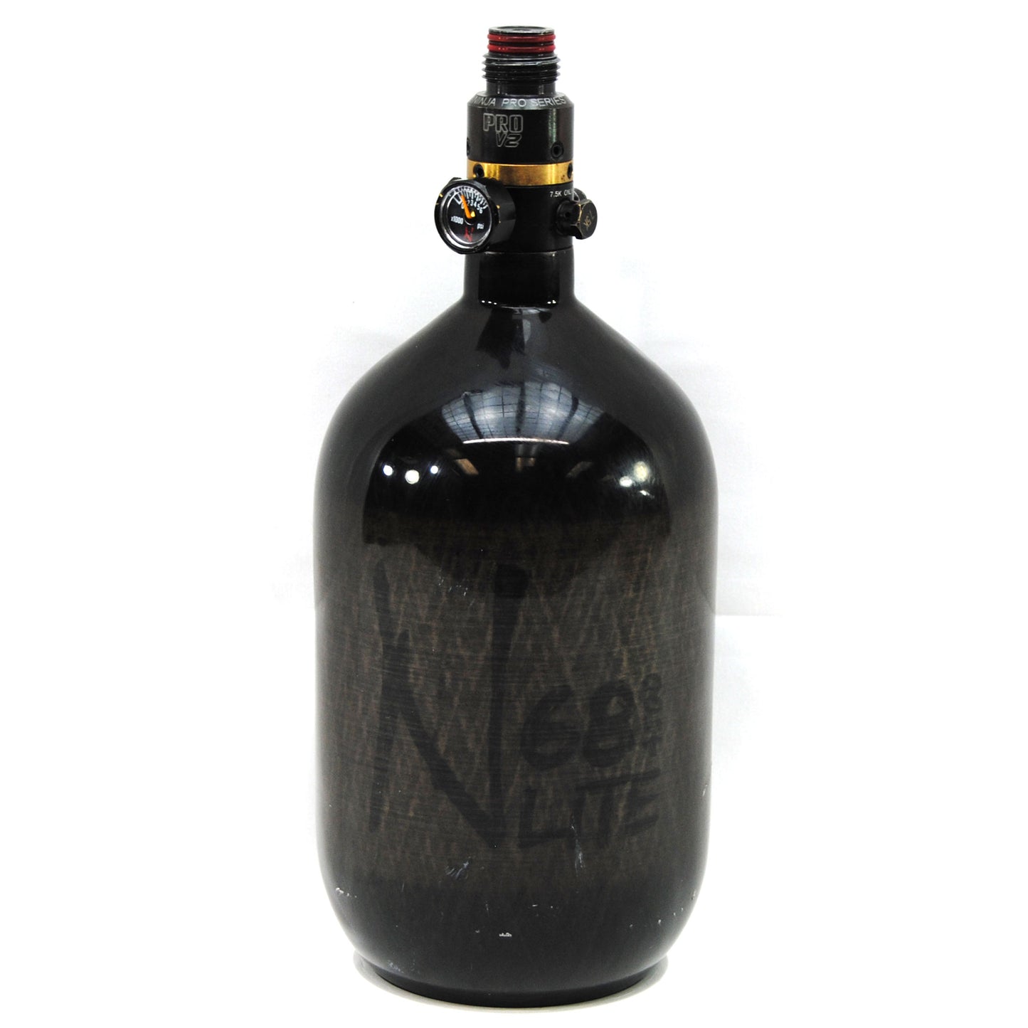 Used Ninja 68ci/4500psi Compressed Air Tank - Translucent Black